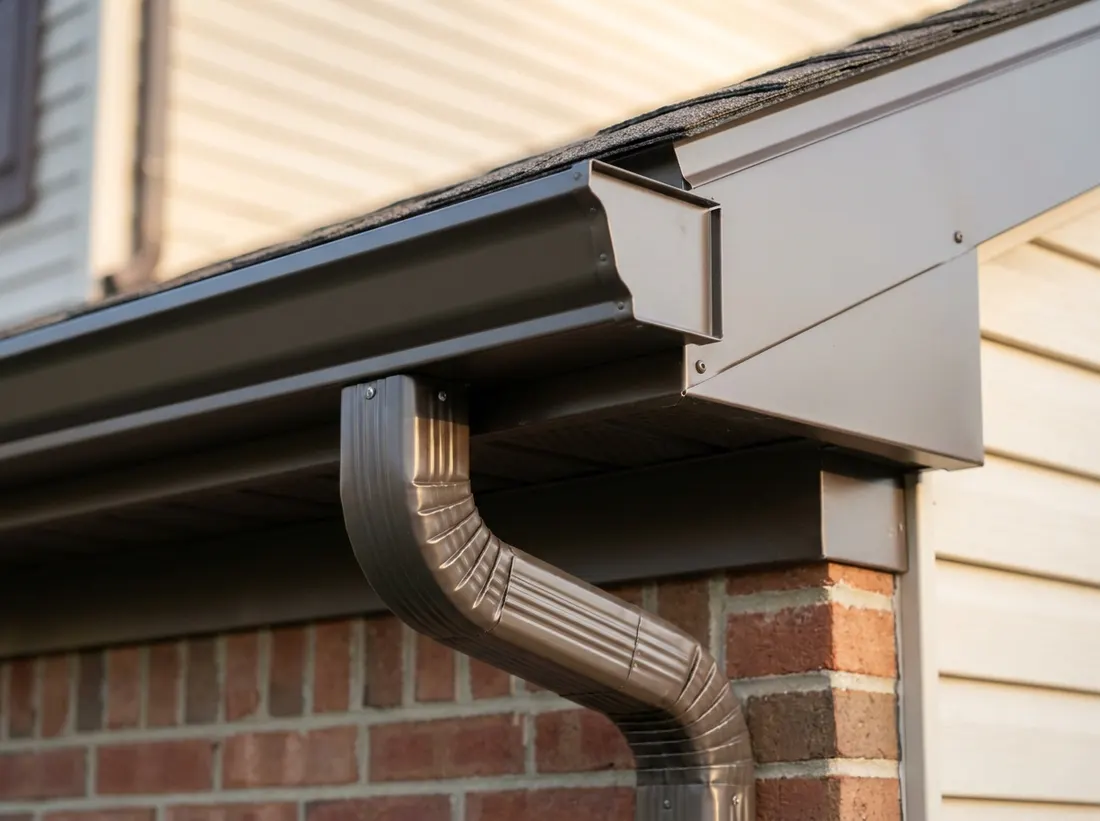 New seamless gutters in NJ